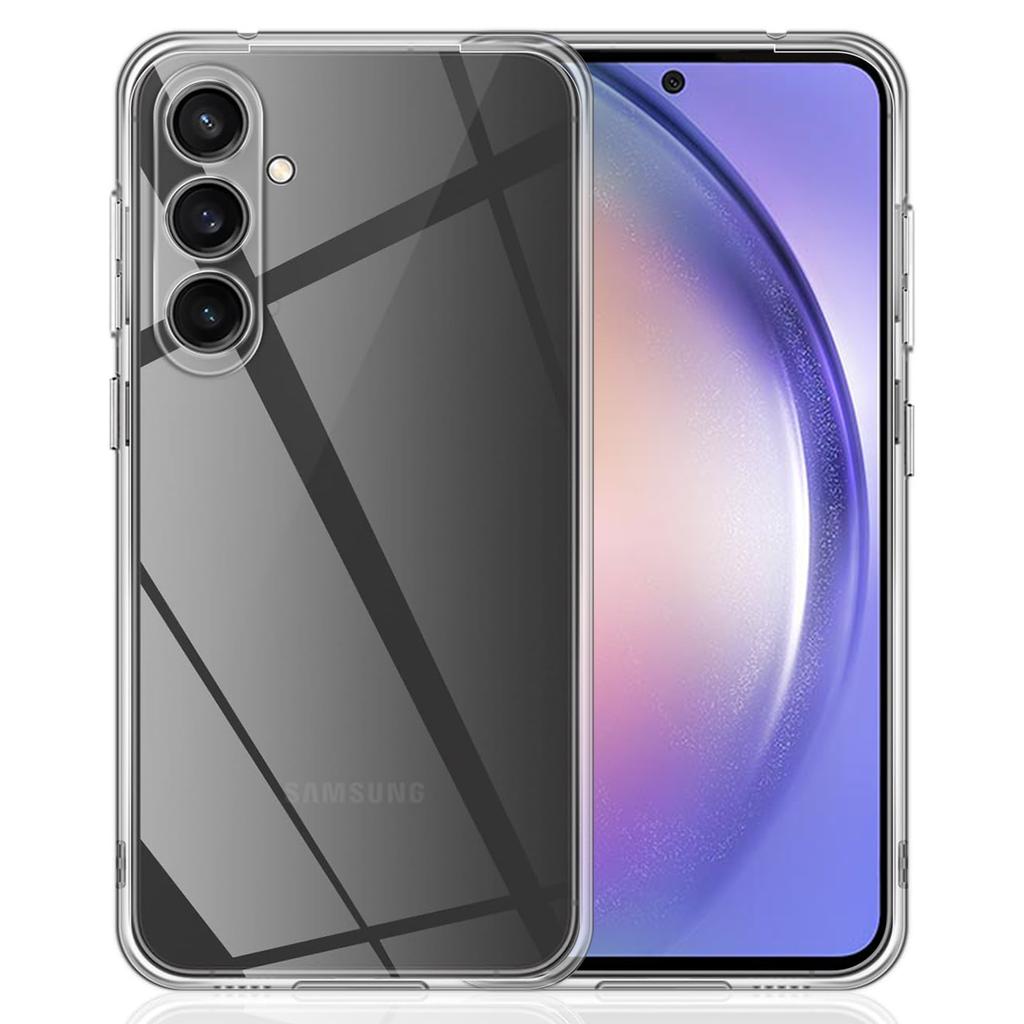 Samsung Galaxy A55 5G átlátszó tokhoz, karcálló, puha TPU telefontok