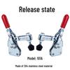 XB-101-A Adjustable 304 Stainless Steel Quick Latch Clamp for Workpiece Fixing