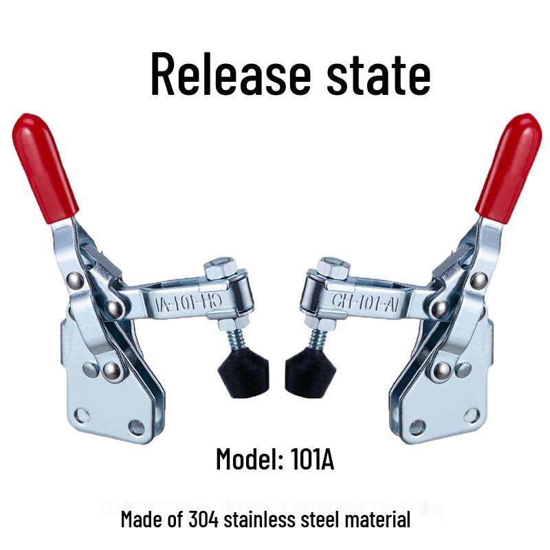 XB-101-A Adjustable 304 Stainless Steel Quick Latch Clamp for Workpiece Fixing