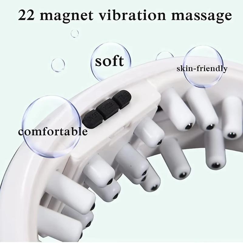 Electric Eye Massager Eye Care Massage Adjustable Buckle Eye Massage Instrument  22 Magnets Therapy Eyestrain Relief HealthCare