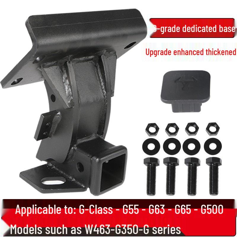 Compatible with Mercedes-Benz G-Class (G500, G350, G63, W463) rear tow bar modification, including unlicensed tow hooks.