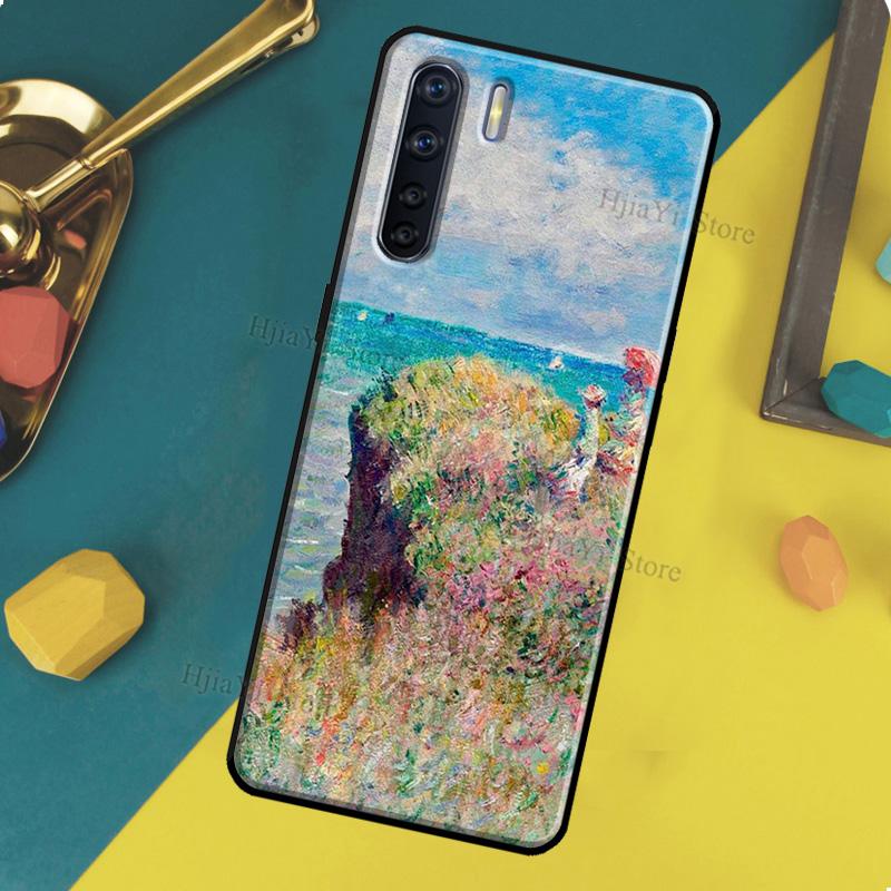 Iconic Painting Famous Art Case For OPPO A96 A76 A16 A94 A74 A54 A77 A17 A16 A52 A72 A91 A93 A5 A9 A31 A53 A57s Cover