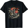 Cooler Kreuzritter mit Pferd für Mittelalterliebhaber T-Shirt