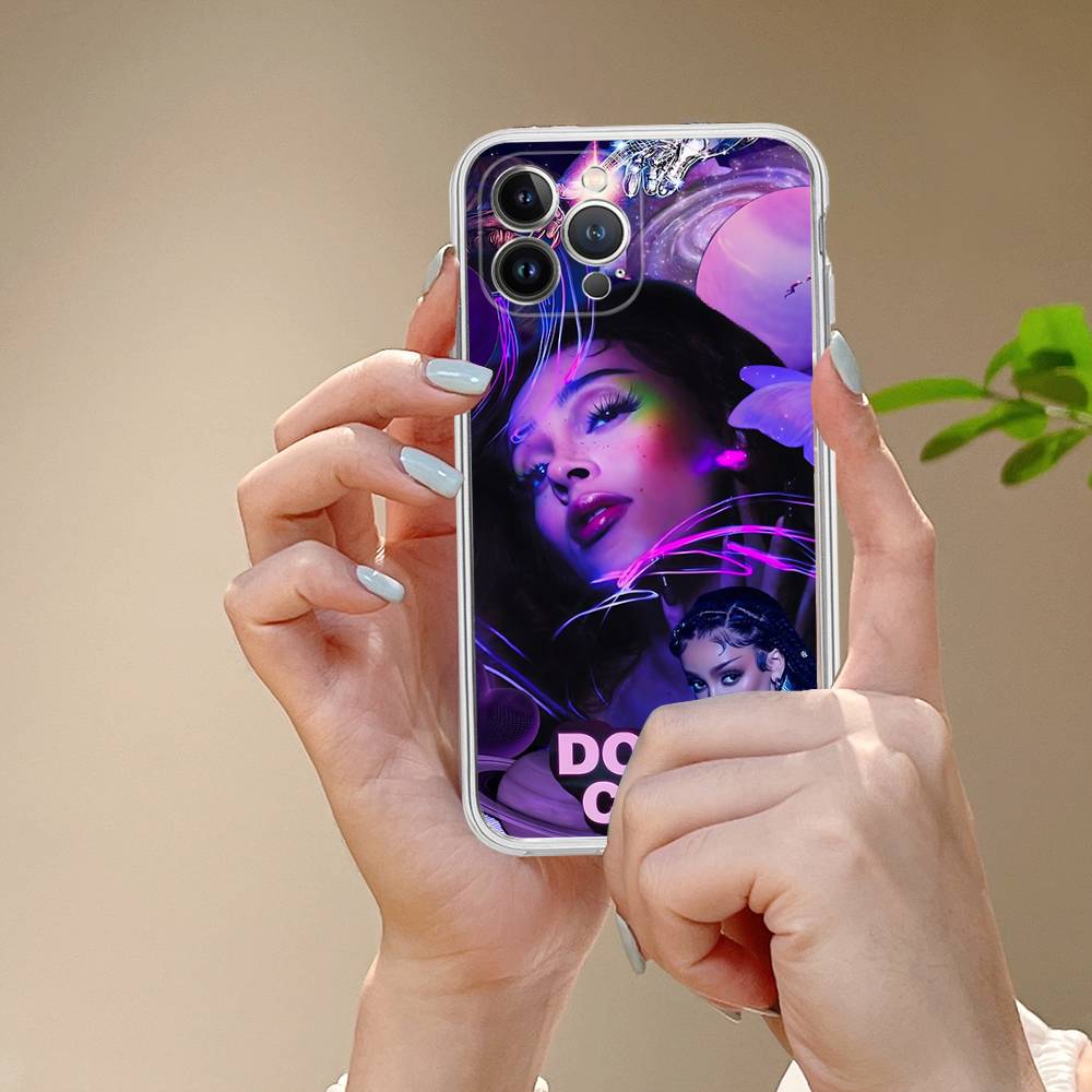 Doja Singer C-Cat Phone Case For IPhone 17 16 14 11 12 13 15 Pro Max 14 Plus 17 Air Cover