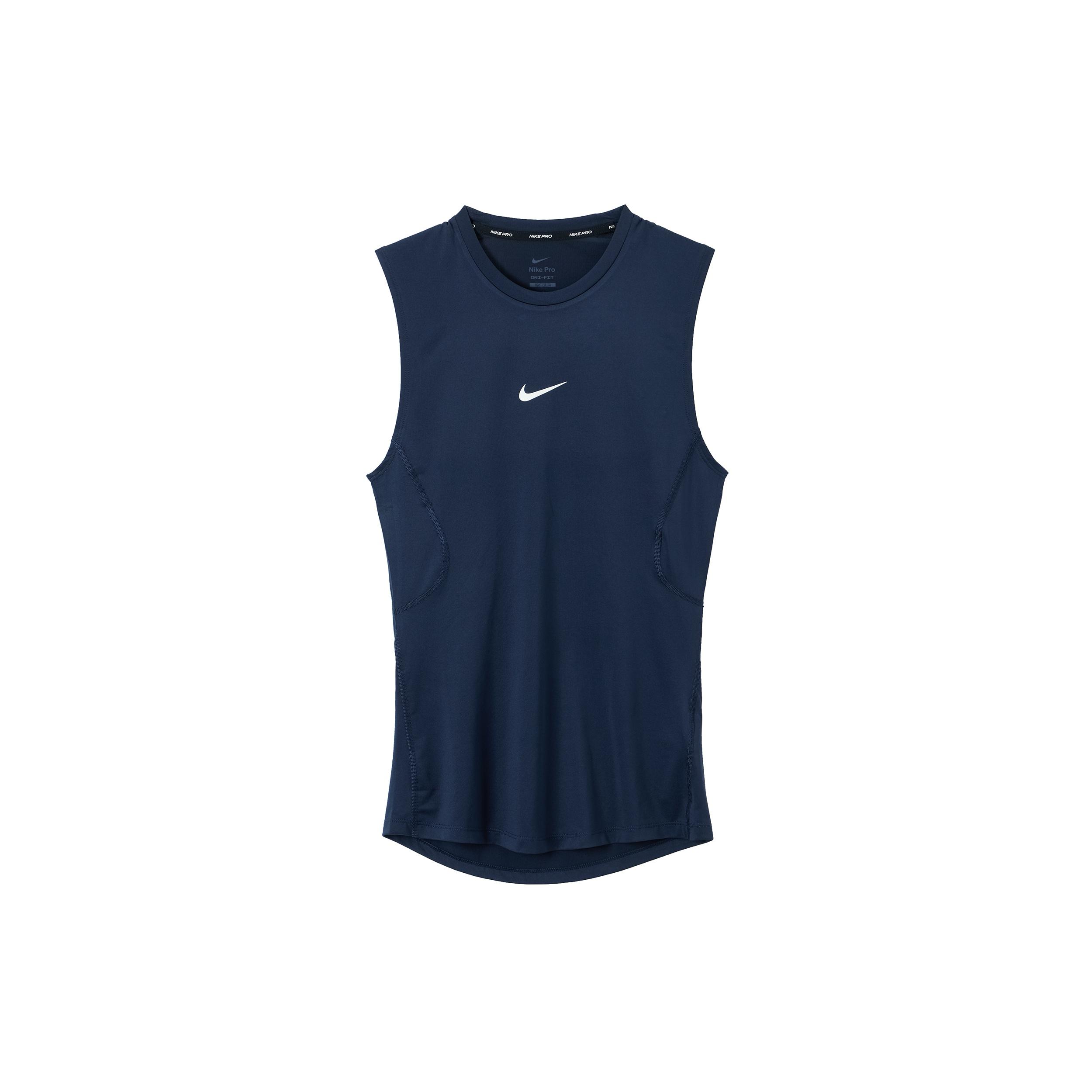 Nike Pro Dri-FIT Tight Sleeveless Fitness Top Black Men s FB7915-451 M