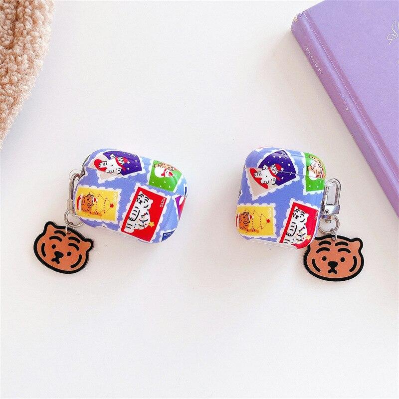 Silicone Tiger AirPods / AirPods Pro Earphone Case Skin B260 – Wonderland  Case