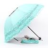 Folding Sunscreen Umbrella Creative Lace Umbrella Sun Umbrella UV Protection Female Rain or Shine