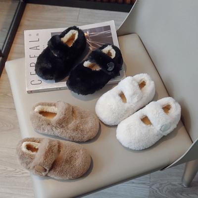 2024 Hiver Nouvelles Chaussures Fille Peluche Chaud Princesse Enfant Chaussures Décontractées Mode Polyvalentes Baskets Femme Tendance Classique Chaussure Enfant Moyenne