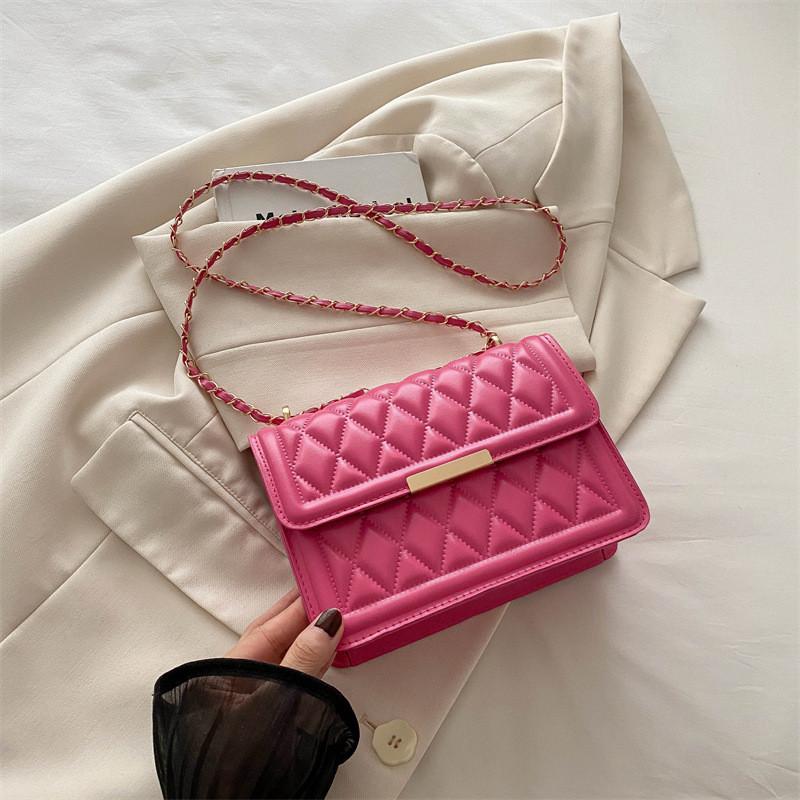 Fashionable Minimalist One Shoulder Bag Chic Retro Small Square Crossbody Purse For Everyday Use