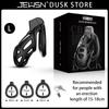 Jeusn Male Chastity Cage Sex Toys Discreet Sissy Femboy Chastity Cock Cage Device Penis Rings Male With 3 Size Men'S Adult Goods