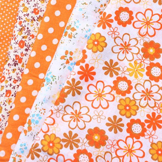 1 Set Patchwork Cloth Smooth Surface No Odor Cotton Wrapping Sewing Craft Cloth for Home