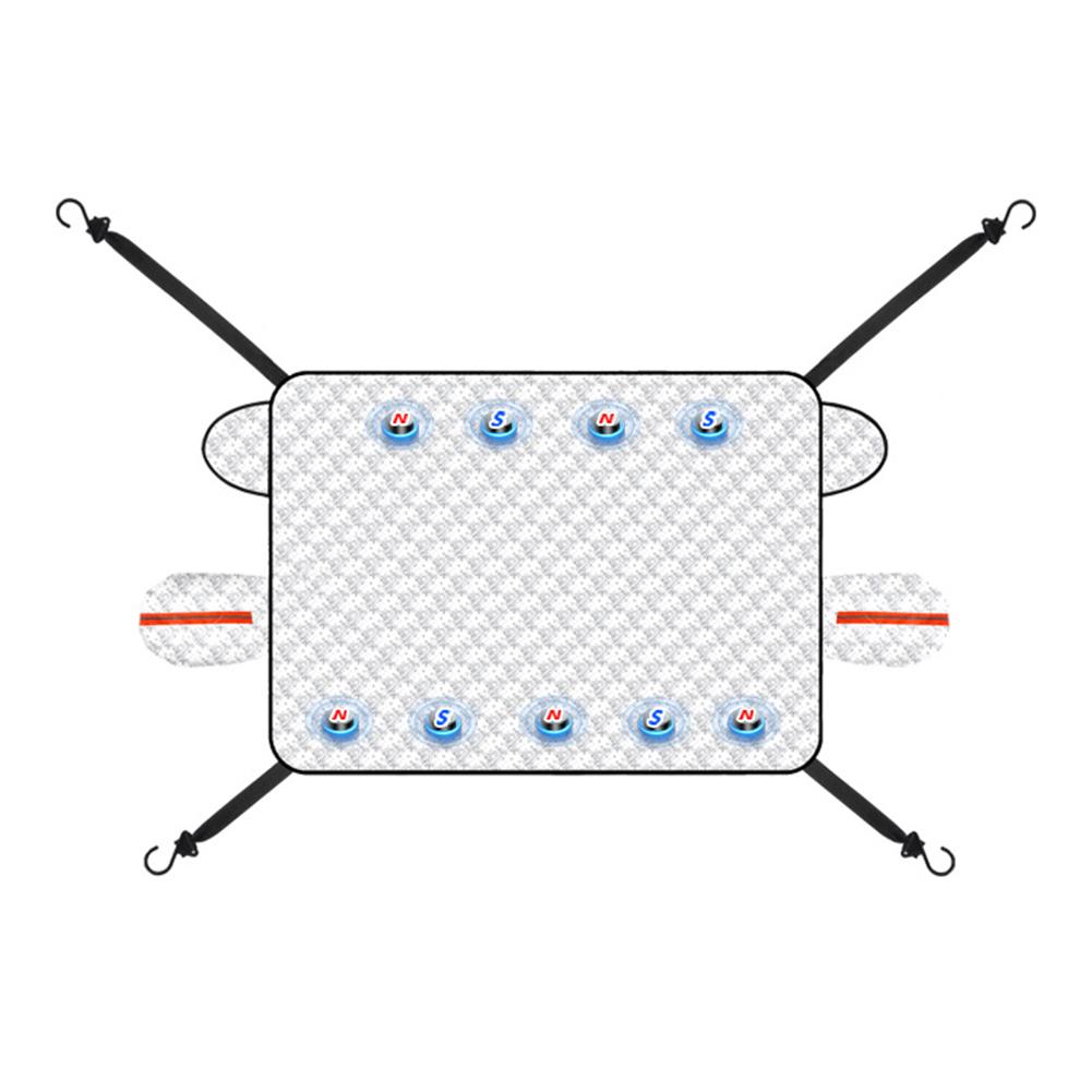 Zimní sněhová pokrývka čelního skla do auta Blok sluneční clony do auta Ochrana proti zamrznutí Ochrana proti námraze Kryt na přední sklo