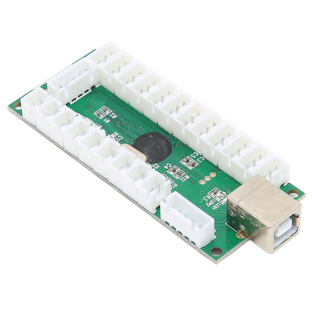 QM070921 Arcade-Spiel-Encoder mit USB-Kabel Langlebiger Zero-Delay-Spielkonsolen-Encoder für PC