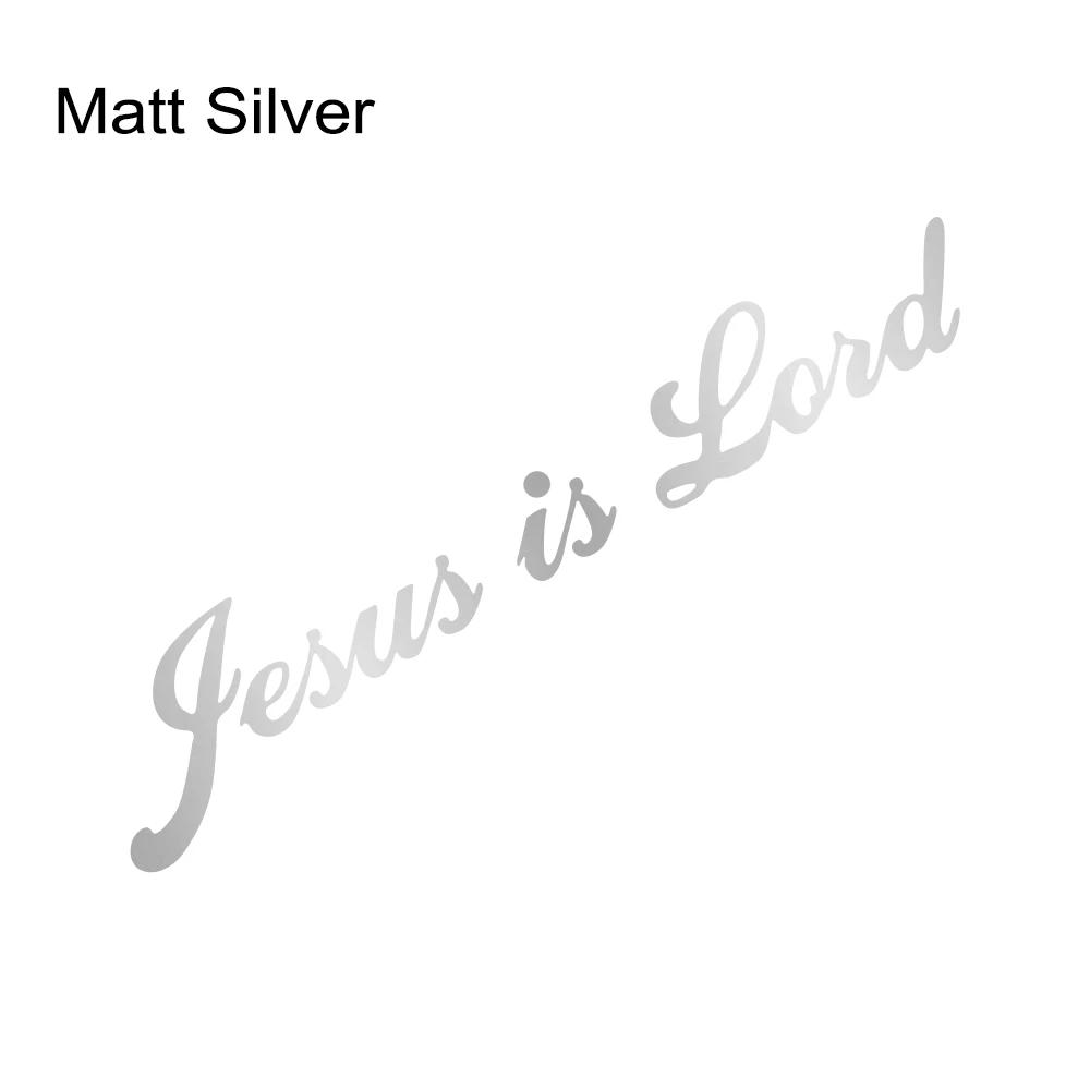 Jesus is Lord Sticker Car Body Window Christian Christ Religious Vinyl Decal Letter Graphics Motorcycle Truck Laptop Accessories