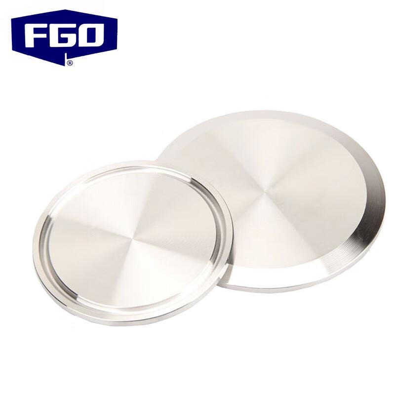FGO 316L Stainless Steel Quick-Clamp Blind Plate