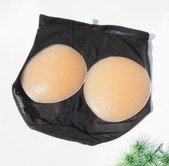 Fashion Body Hip Patch Butt Cushion Shaper Nude Self-Adhesive Reliable Silicone Butt Hip Pads Panties for Women