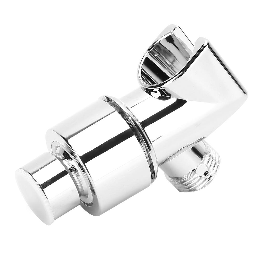 Electroplating Tee Shower Head Bracket Holder Adapter Fittings for Home Bathroom Use