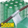 100/500m PE Grafting Tape Film Stretchable Self-adhesive Garden Tree Roll Tape Plants Seedlings Vine Tomato Grafting Accessories