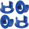 Front Subframe Bushing Kit, Front Subframe Bush Kit 4Pcs Blue Polyurethane Front Subframe Bushing Insert Kit 3507923 for V70 II XC70 2000‑2008