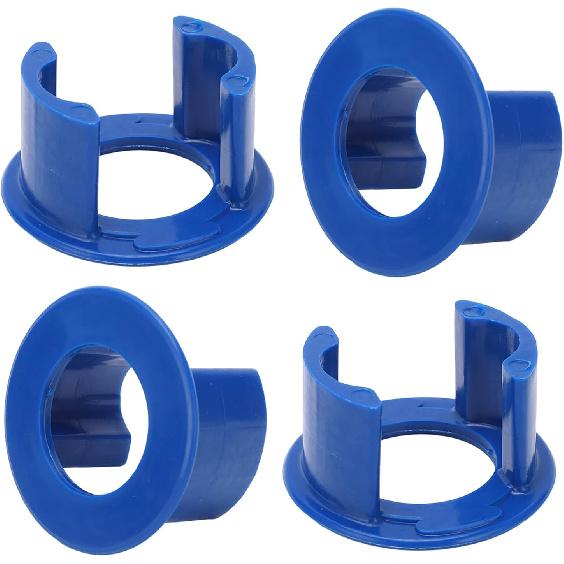 Front Subframe Bushing Kit, Front Subframe Bush Kit 4Pcs Blue Polyurethane Front Subframe Bushing Insert Kit 3507923 for V70 II XC70 2000‑2008