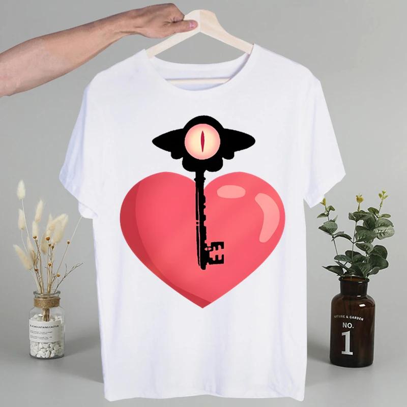 Hazbin Hotels Alastor Men's Tshirt Cute Printing Shirt Mens Fashion T-Shirt For Men Casual Tops Short Sleeves Tees