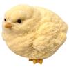HannaFires Handmade Silicone Squeeze Toy Plump and Round Baby Chick Stress Relief Toy Soft and Easy To Grip Party Favourite Gift Holiday Decoration -