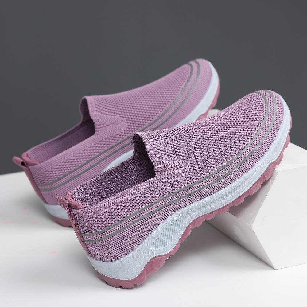 Nuove scarpe casual estive comode traspiranti scarpe singole suola morbida scarpe da passeggio per coppie