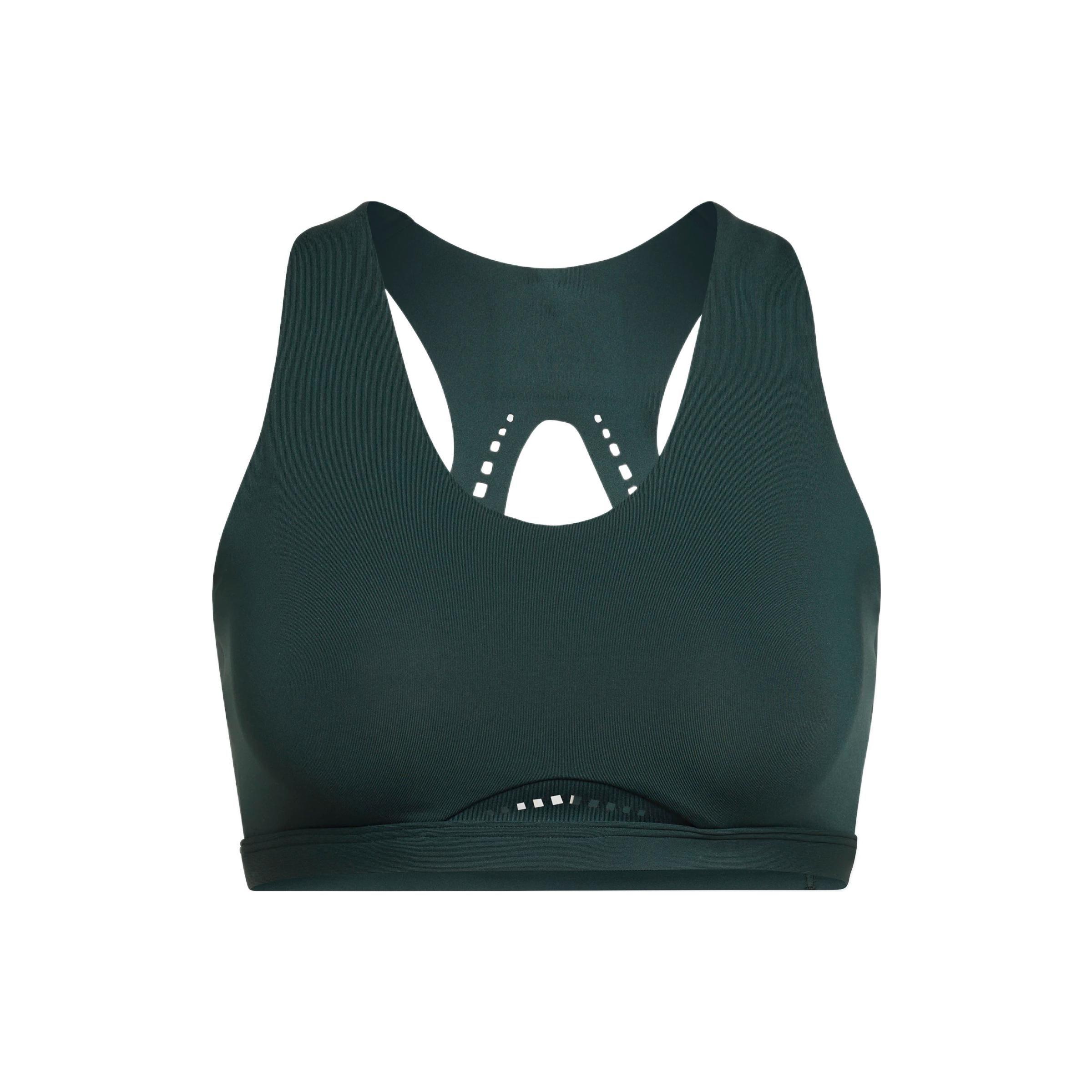 

Adidas Тренировочный женский спортивный бюстгальтер со съемными вкладышами Женское нижнее белье Зеленый HM6377 S