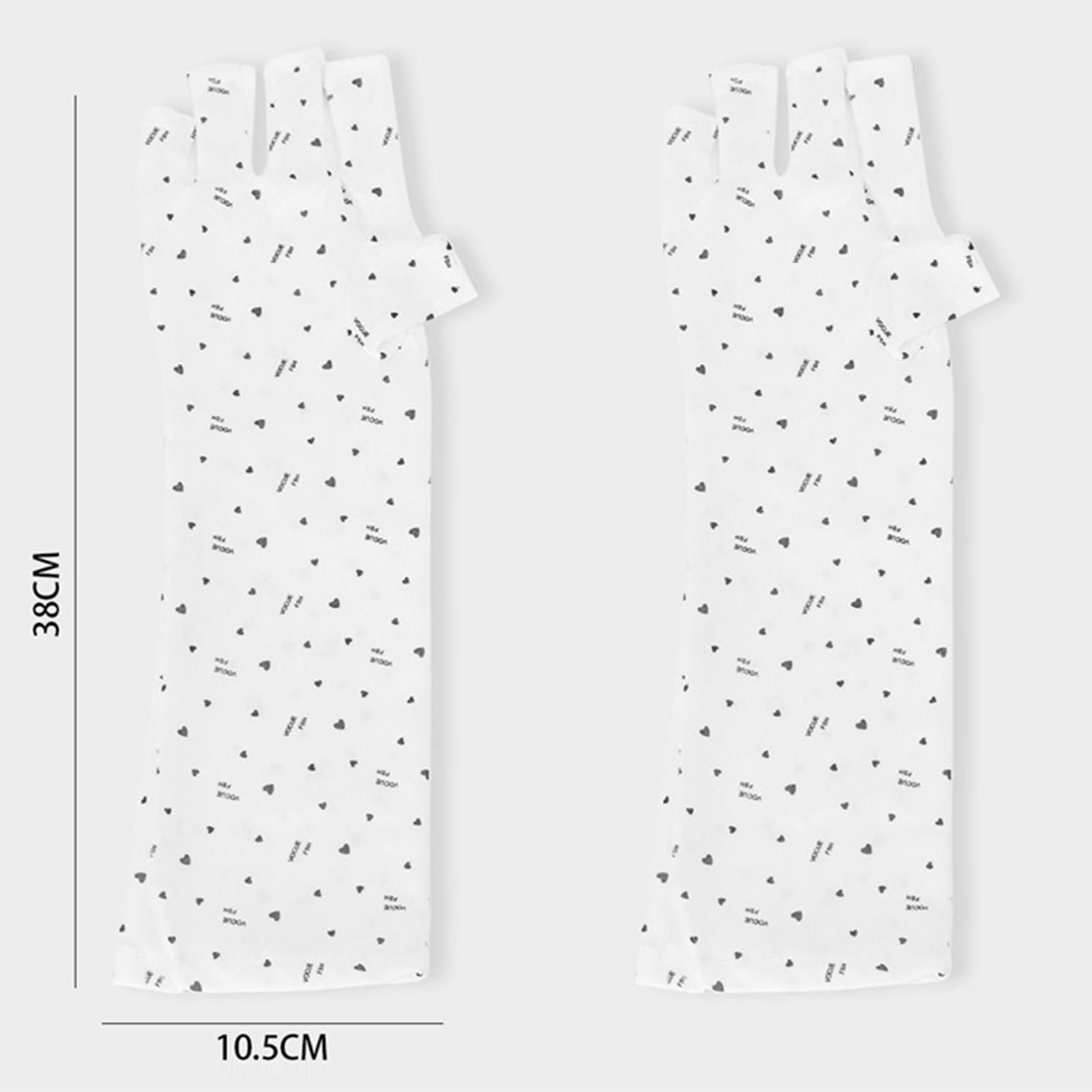 

1 пара перчаток с защитой от УФ-излучения, перчатки без пальцев, анти-УФ-перчатки, защищающие руки от УФ-лампы, маникюрные ногти