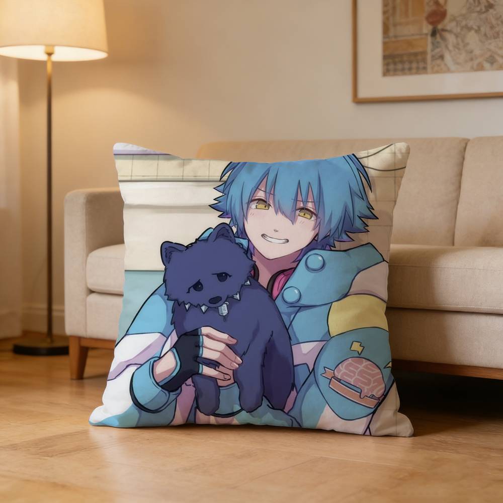 DDRAMAtical Murder Clear Aoba Pillow Case Cushion Cover Throw Pillow Case For Car Sofa