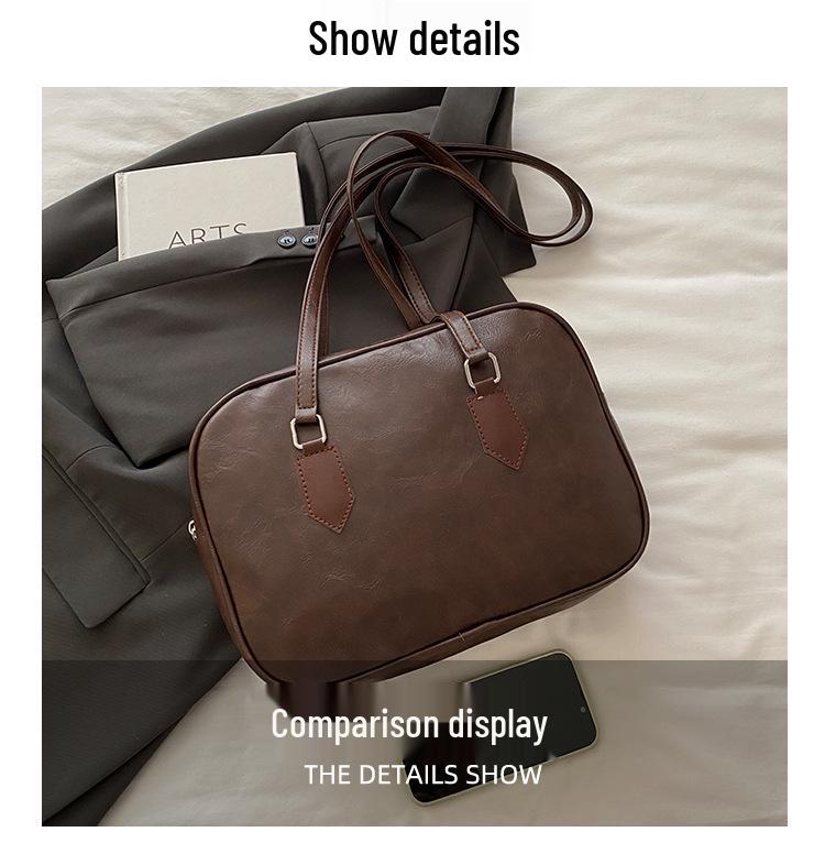 Women's Retro Boston Bowling Bag - 2025 Autumn/Winter Collection