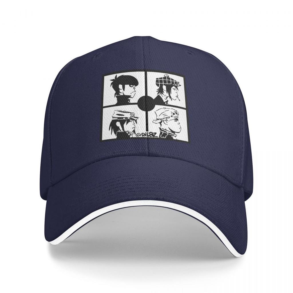 Gorillaz Punk Rock Band Șepci de Baseball Snapback Pălării de Baseball Respirabile Casual Caschetă Outdoor Unisex