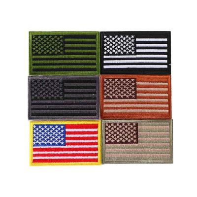 Tactics Thread Garment Apparel Sewing Sew On Flag Clothes Stickers Appliques Embroidered Iron On Patches
