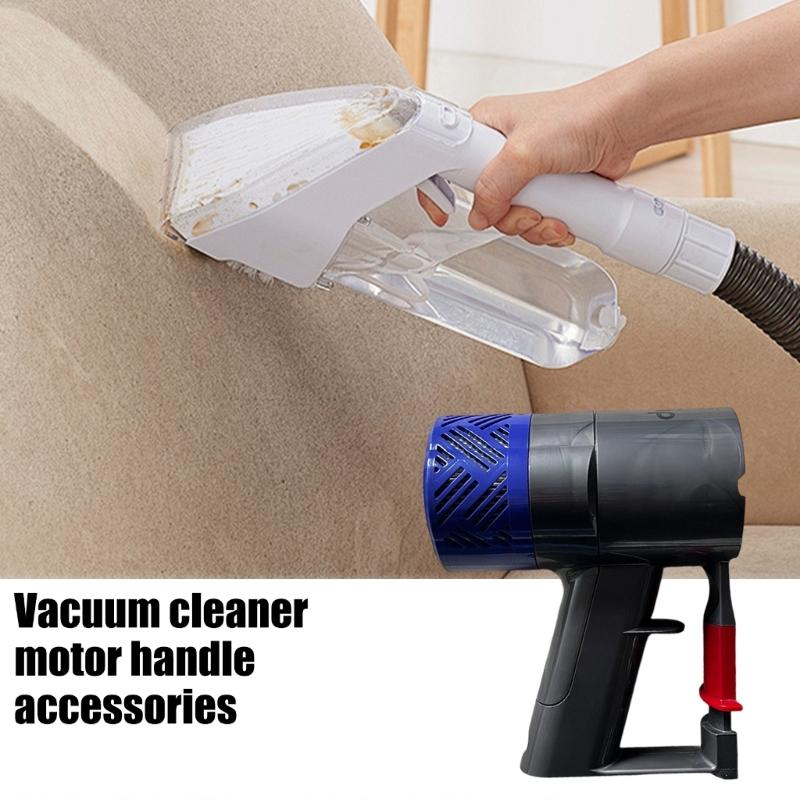 Compatible Vacuum Motor Handle Plastic Texture Replacement Part Quick Installation Ergonomic Suitable for Stick Vacuums