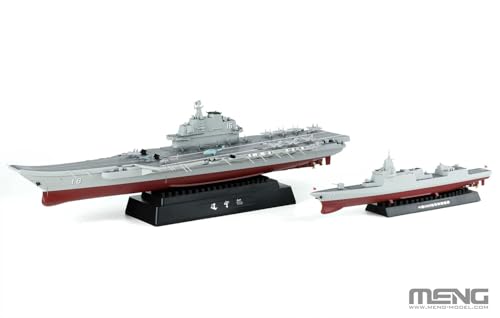 GSI Creos Meng Model 1/700 Chinese Navy Aircraft Carrier Liaoning Multicolor Plastic Model MPS-010S (Ship)
