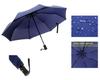 Elegantes schwarzes Kompakt-Regenschirm mit 10 Speichen und automatischer Öffnungs- und Schließfunktion