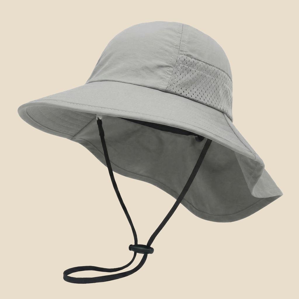 Children's Sun Hat for Summer, Baby Sun Hat, Baby Sun Protection Cap, Boys and Girls' Thin Style Hooded Wide Brimmed Hat
