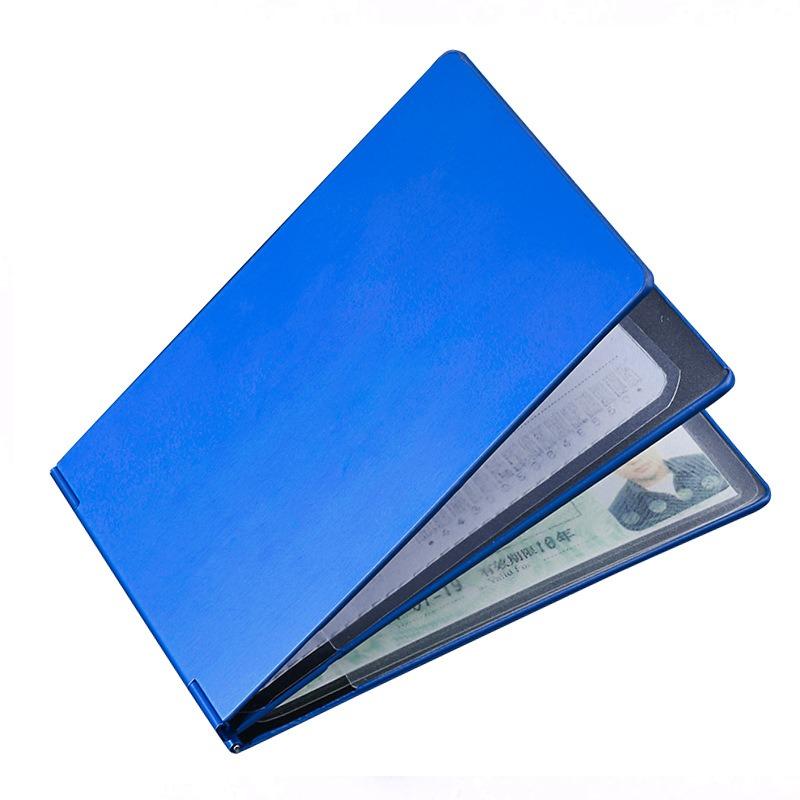 Aluminiowy uchwyt na kartę prawa jazdy Metalowy uchwyt na prawo jazdy Uchwyt na kartę prawa jazdy Uchwyt na prawo jazdy Ochraniacz dokumentów