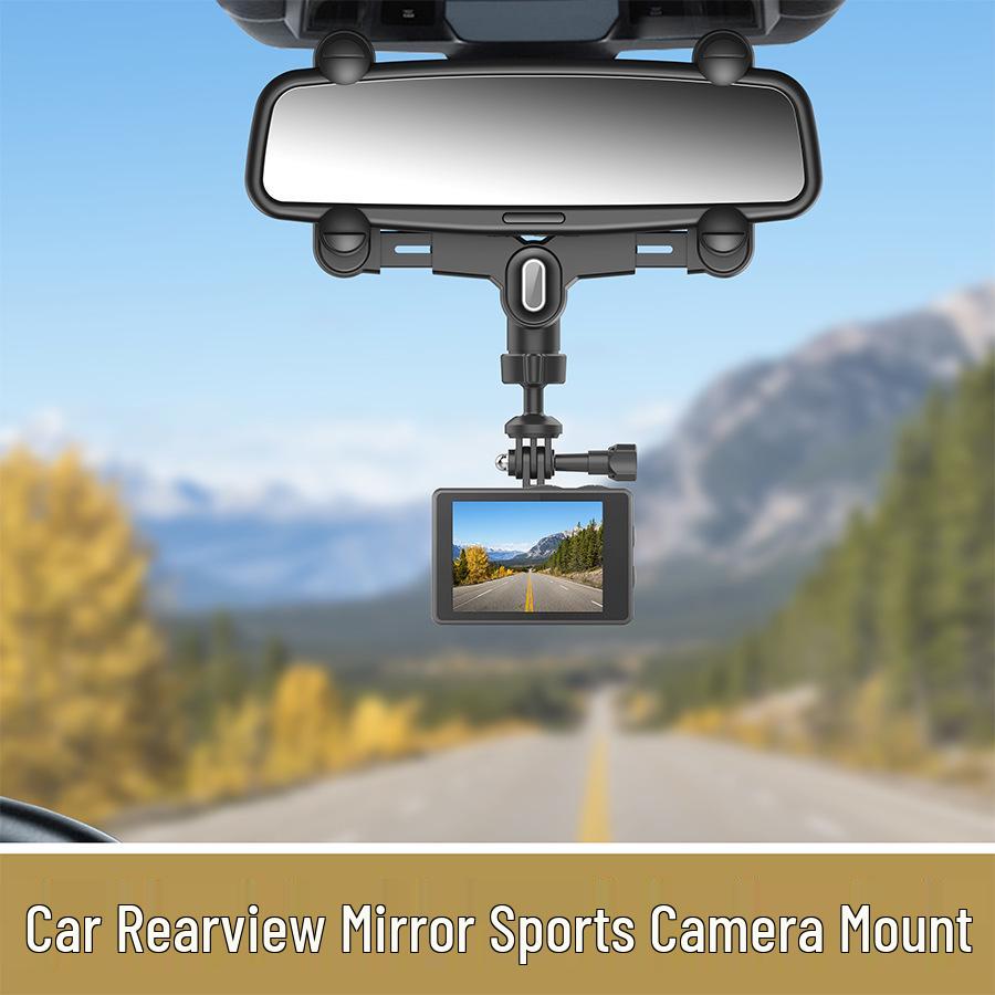 Panorama-Auto-Rückspiegelkamera & Handyhalterung