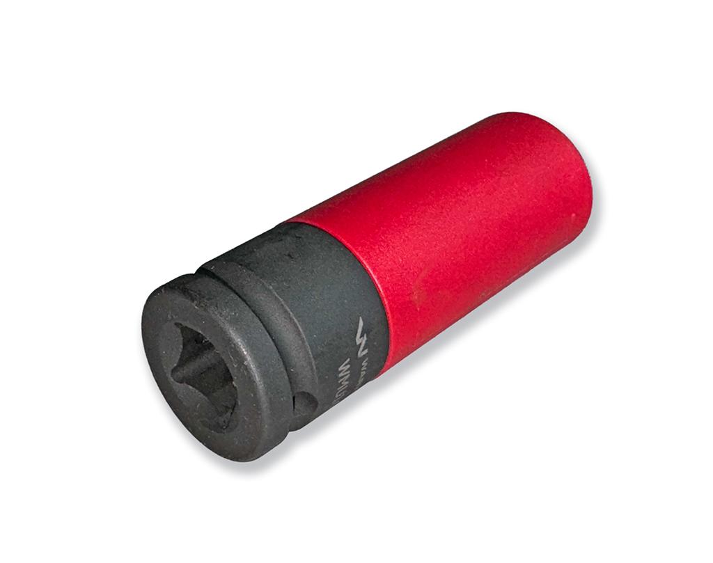 Nasadka Udarowa 1/2 Ze Stali Crmo 21Mm Z Magnesem I Osłoną Do Felg Aluminiowych Waryński