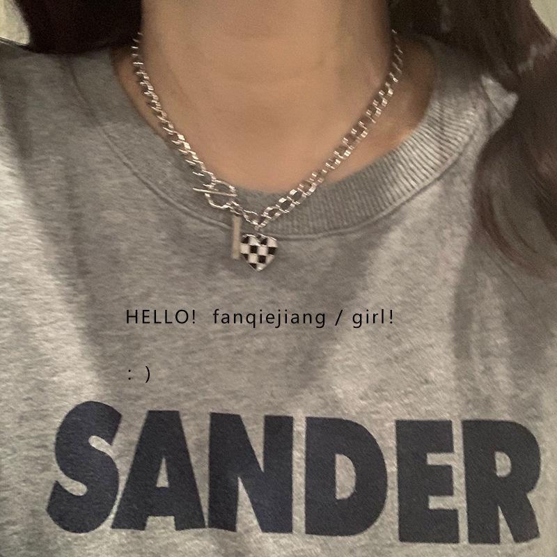 2022 Summer Trend: Unisex Ins Hip-Hop Titanium Steel Coin Necklace