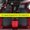 Car Floor Mats For Geely Emgrand EC7-RV 2008 2009 2010 2011 2012 2013  Auto Foot Pads Carpet Cover Interior Accessories