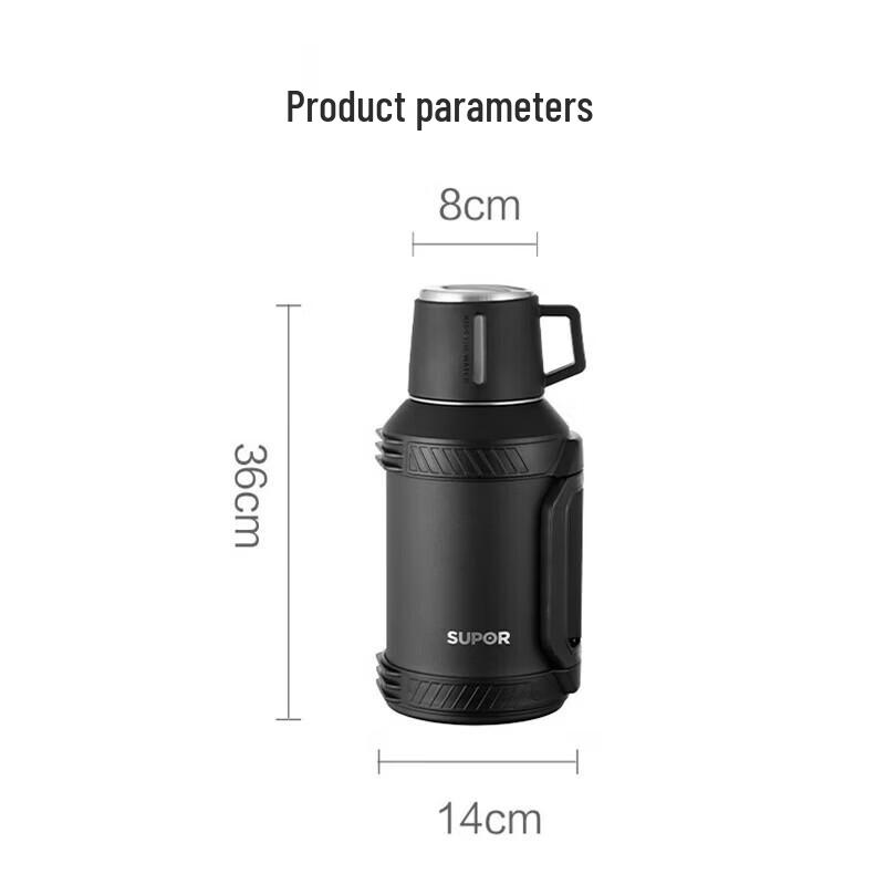 SUPOR 2.5L 304 Stainless Steel Vacuum Insulated Thermos