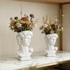 David Art Statue Flowerpot for Inserting Dried Flowers and Simulating Flowers Home Living Room Bedroom Decoration Gift