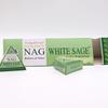 6x White Sage Backflow Incense Cones 42g Golden Nag