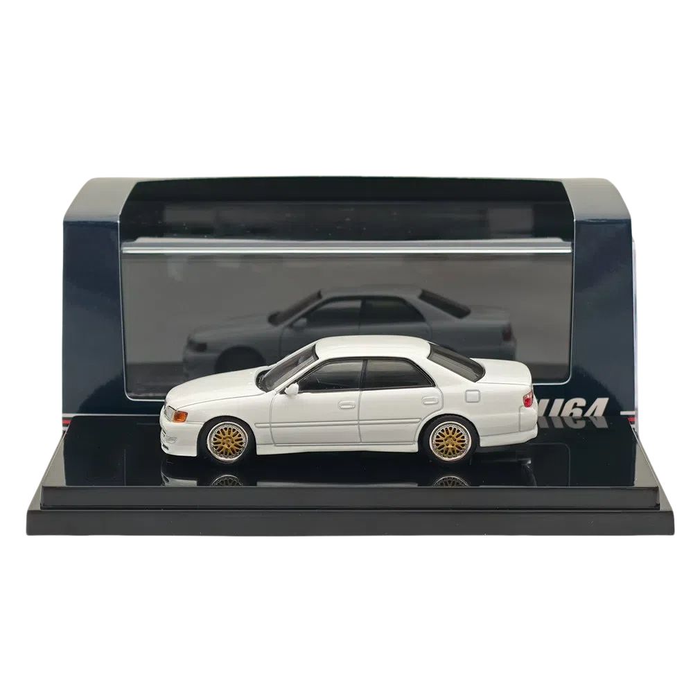 Hobby HJ 1/64 for CHASER TOURER V (JZX100) 1998 JDM STYLE Diecast Model Car Miniature Limited Collection Toy Vehicle Models