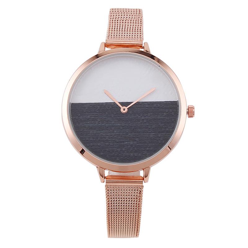 

Мода Інтернет-знаменитостей Мілан із сітчастим поясом Тонкий ремінь з великим циферблатом жіночий годинник жіночий кварцовий оброблений на замовлення