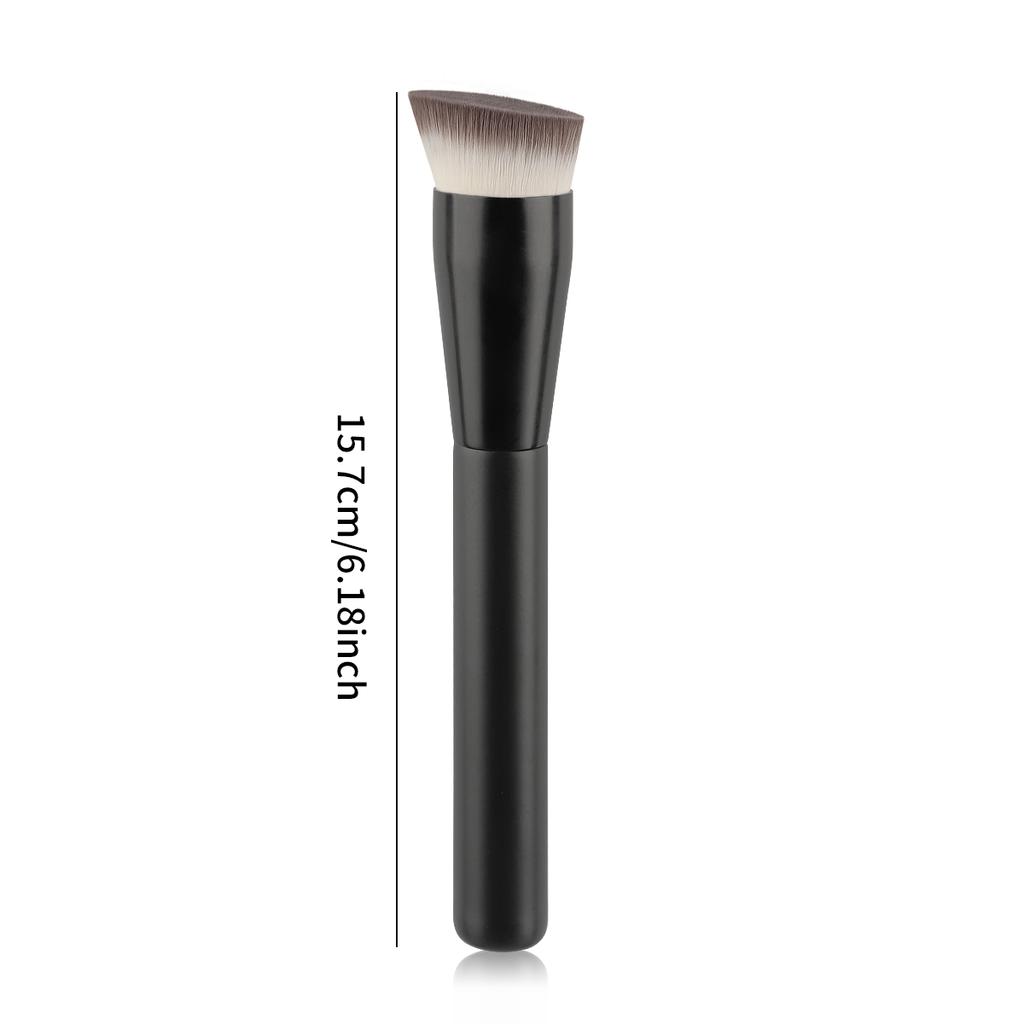 Makeup Brushes Foundation Concealer Angled Seamless Cover Synthetic Dark Circle Liquid Cream Cosmetics Contour Brush Beauty Tool