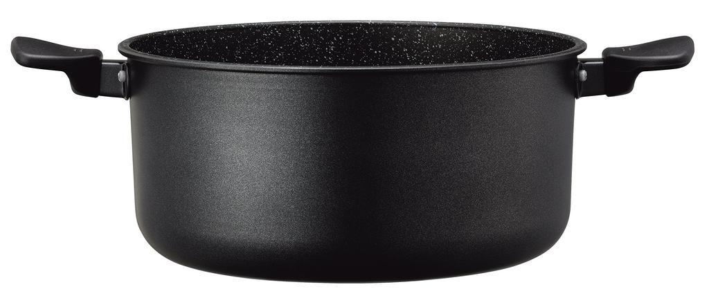 Kai Brand KAI Lightweight Pot 28cm Gas Fire IH Compatible with Lid PFOA PFOS Free KHS DW5647 Two-handed