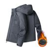Outdoor Fleece Thickened Jacket Men's Fleece Thickened Warm Winter Single-layer Cold-proof Waterproof and Windproof New Model
